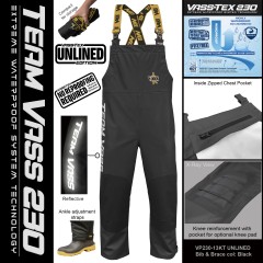 Team Vass 230 UnLined Bib & Brace by Vass Textiles Ltd